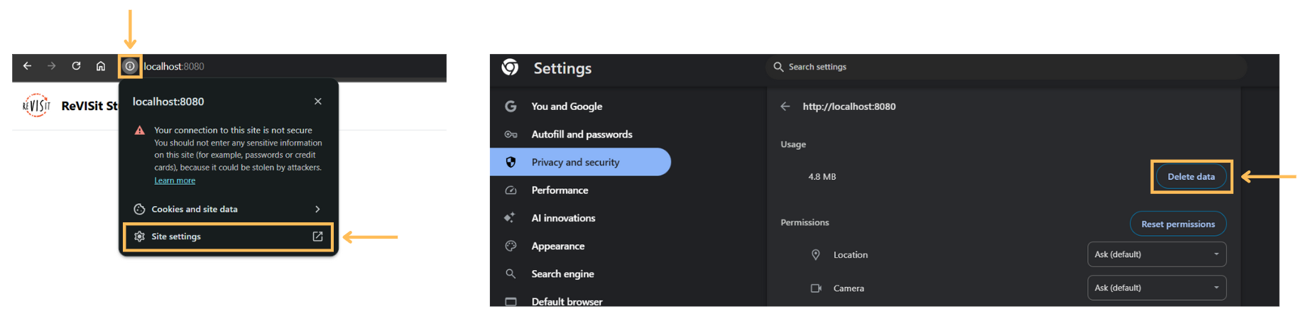 Delete Local Database