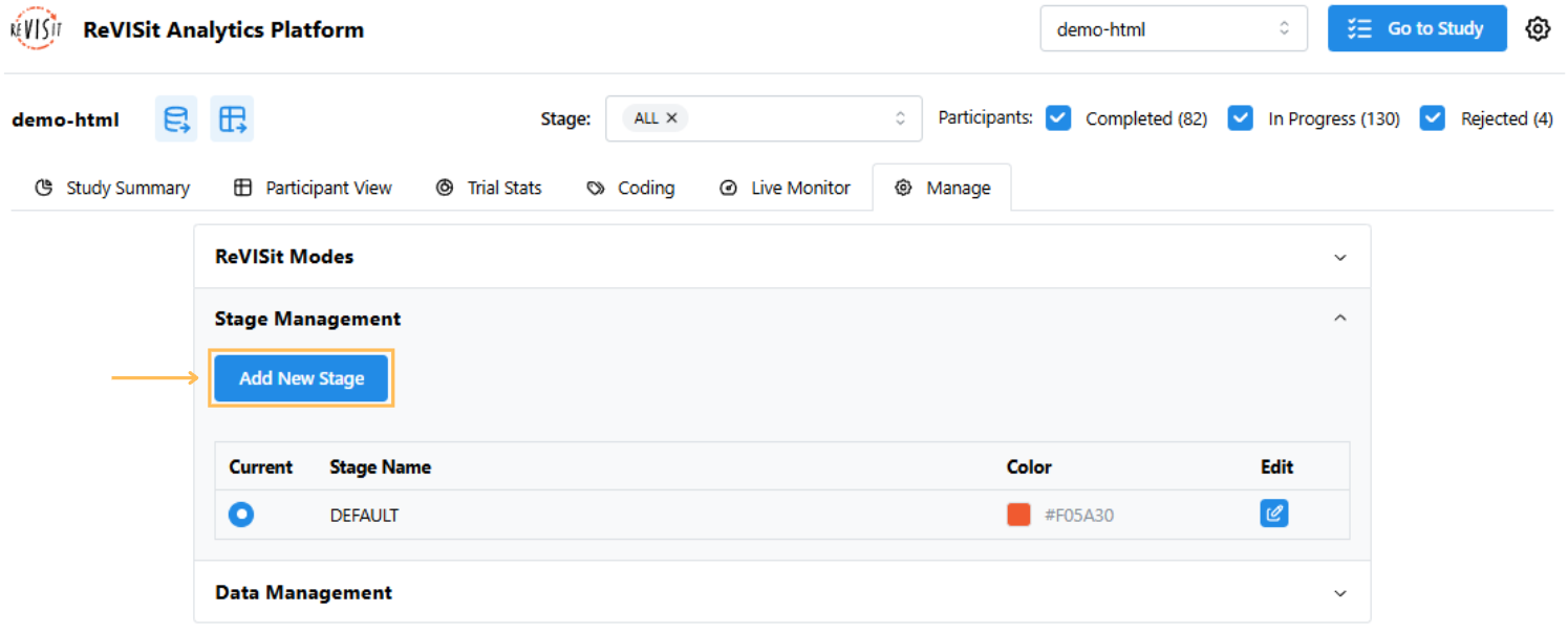 Stage Management Add
