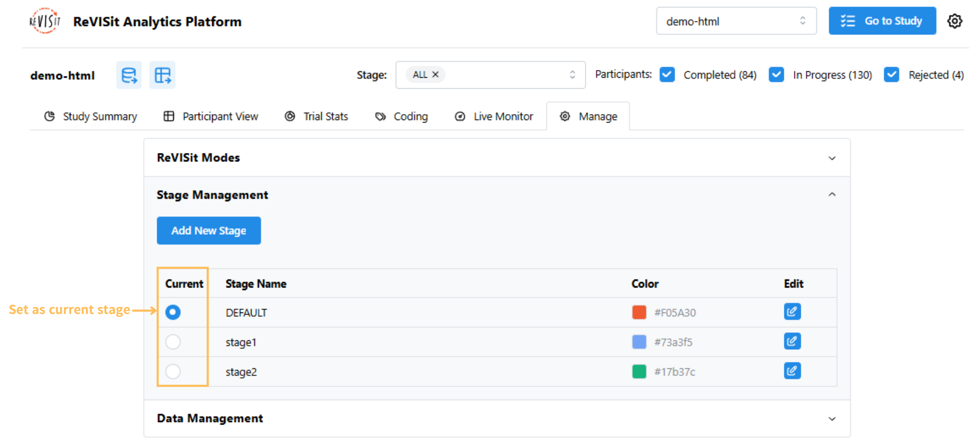 Stage Management Select